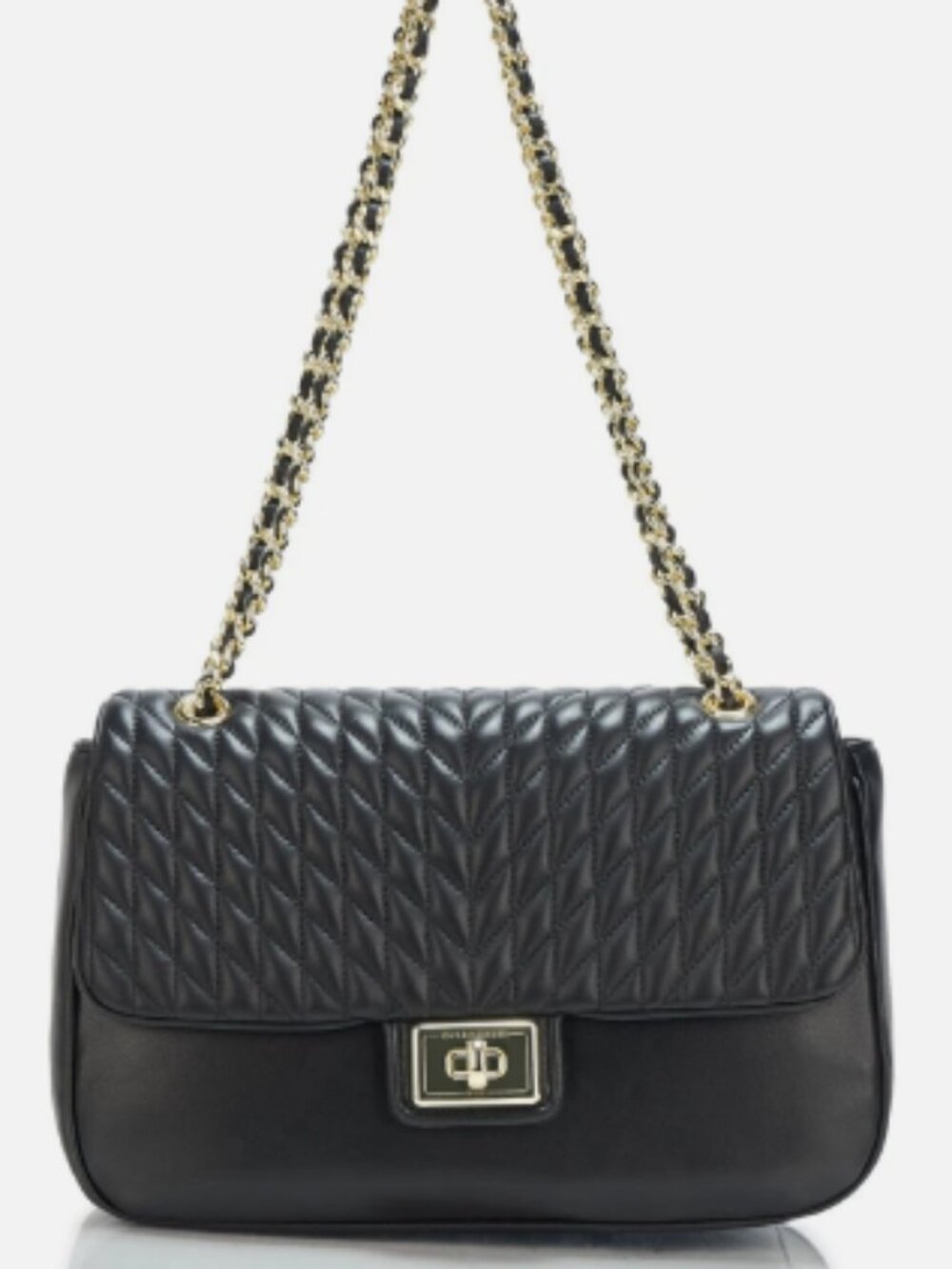 KARL LAGERFELD PARIS Agyness Large Shoulder Bag